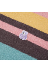 Bear Patch Multi Stripe Knit_Yellow (6678731063414)