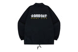 SMILE COACH JACKET (BLACK) (6699088543862)