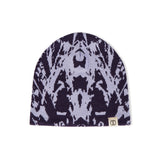 VA Spread Square Jacquard Beanie / Purple