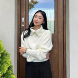 OSロゴクロップニットハーフジップアップ / OS LOGO CROP KNIT HALF ZIP-UP - 3COLOR