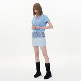 Heart Cardigan [Sky blue] (6593762033782)