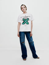 LUCKY GREEN T-SHIRTS (WH) (6677219016822)