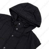 ロアクロップパッディドフードベスト/OW Roa Cropped Padded Hooded Vest (2 colors)