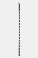 Common big eyelet leather belt