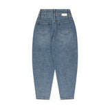 セミバギーフィットダブルOBデニムパンツ / SEMI BAGGY FIT DOUBLE OB DENIM PANTS [6877]