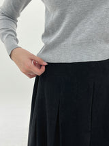 Minimal V-neck Knit (12color)