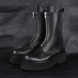 フロントジップハイブーツ / FRONT ZIP-HI BOOTS