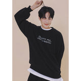 HOLYNUMBER7 X CHOI BYUNGCHAN バケットリストグラフィクススウェットシャツ