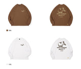 DAKYAM 2023 AW ドロッピングニードルハミングバードマンダラフラワービニールミュージックTシャツ