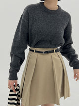 トープアルパカニット / Taupe Alpaca Knit (12color)