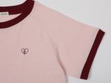 コントラストレグランクロップTシャツ