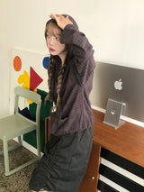 Appealing check hoodie
