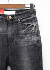 ラフブーツカットデニムパンツ / no.3005 Rough Bootcut Denim Pants (2color)