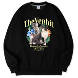 キャッツスウェット / VENHIT CATS SWEATSHIRT_B1