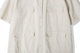 4POCKET BDU COTTON 1/2 SHIRT OATMEAL (6559933726838)