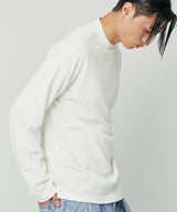 ハーフネックエッセンシャルロングスリーブ / half neck essential long sleeve ivory