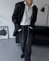 EN Warmer semi zip-up turtleneck (3 colors)