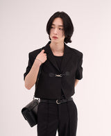 サンダーバックルハーフブレザー / [MADE] Sander Buckle Half Blazer