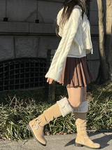 トッポギフードカーディガン / Tteokbokki hooded cardigan