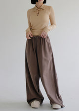 マストワイドトレーニングパンツ/Must wide training pants (2color)