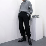 スリーブディタチャブウォーマータートルネックニット / SI Sleeve Detachable Warmer Turtleneck Knitwear (2 colors)