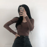 フリースドスクープネックトップ / Fleeced Scoop Neck Top