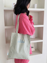 Tavira striped eco bag
