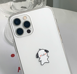 ブラックフラッフィー２フォーンケース / Black Fluffy 2 Phone Case