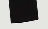 ポイントラベルWタックワイドパンツ / HIDE Raising Pintuck Pants (Black) (4606117806198)