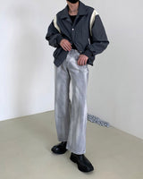 ハーフムーンバーシティジャケット/EV Half Moon Varsity Jacket (2 colors)
