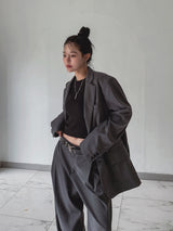 (UNISEX)ウェイトオーバーブレザー