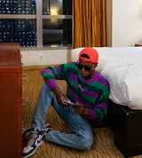 ロゴトリプルストライプニット / Logo Triple Stripe Knit (4582466977910)