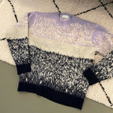 ASCLO Picture Snow Brush Knit (4color)