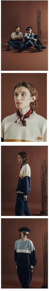 カラーウェイスウェットシャツ / COLORWAY SWEATSHIRT [BLACK]