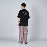 ベイビーフェイスベアドールハグ半袖Tシャツ BLACK