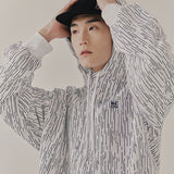 レインカーモパーカー / RAIN CAMO HOODIE_LIGHT GREY
