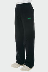 パッチスウェットパンツ/Patch sweatpants(black)