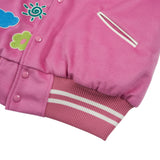バーシティージャケット / NOKO Varsity Jacket♡ Pink
