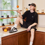 Palm Tree Logo T-Shirts Black