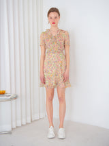 RUFFLE POINT FLOWER ONEPIECE_YELLOW (6580080115830)