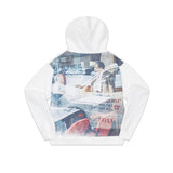dtgプリントフーディー / dtg printed hoodie [white]