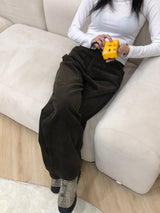 カリアワイドコーデュロイパンツ（XLサイズ）