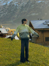 ASCLO Picture Snow Brush Knit (4color)