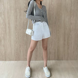 [4color] Summer Cotton Short Pants
