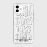 グッドシングズテイクタイムケース / GOOD THINGS TAKE TIME(JELLY CASE)