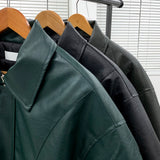 レザーボンディングジャンパー/PS Chief Leather Bonding Jumper (3 colors)
