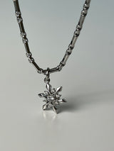 スノーフレークネックレス / Snowflake necklace