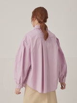 Volume oversized shirts - Lavender (6671604842614)