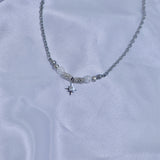 ice glass starlight choker