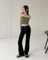 [MADE] Noti Color Basic Crop Tube Top